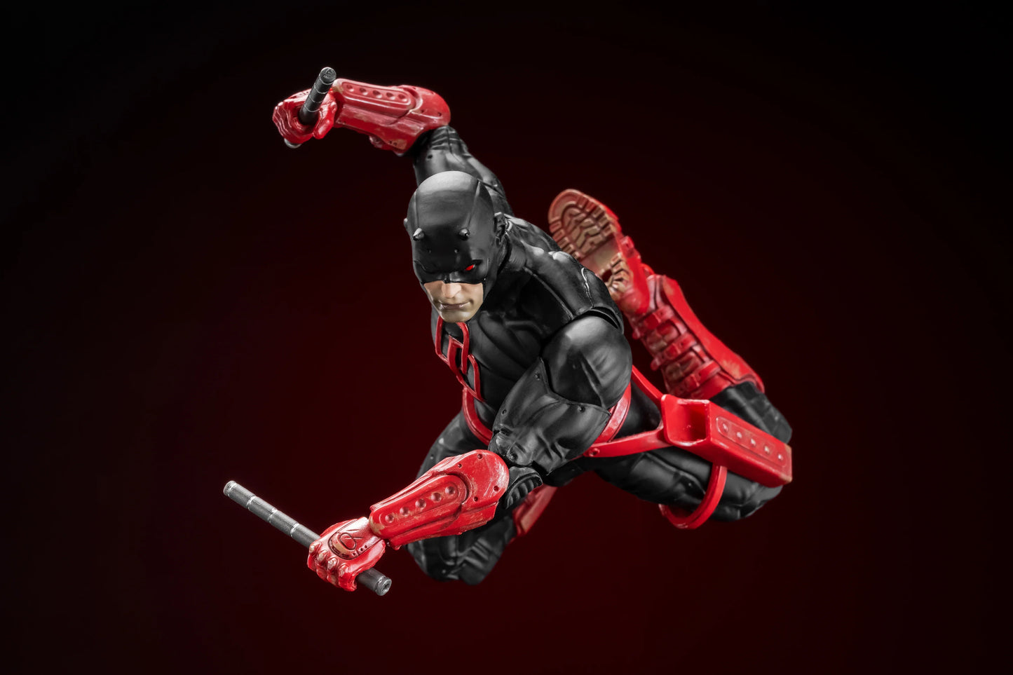FlefToys Marvel Daredevil Action Figure — 8" Classic Red Shadowland Reborn Black, Devil Defenders Matt Murdock Legends In Stock