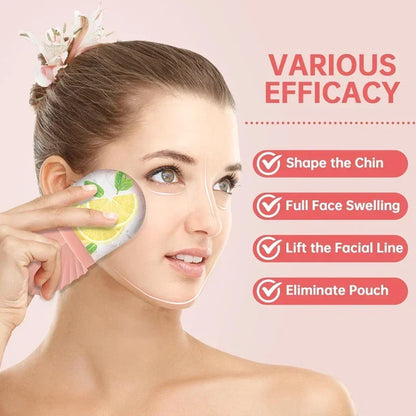 Ice Facial Roller Silicone Mold – Beauty Tool for Eye Puffiness, Pore Minimizing & Skin Massage