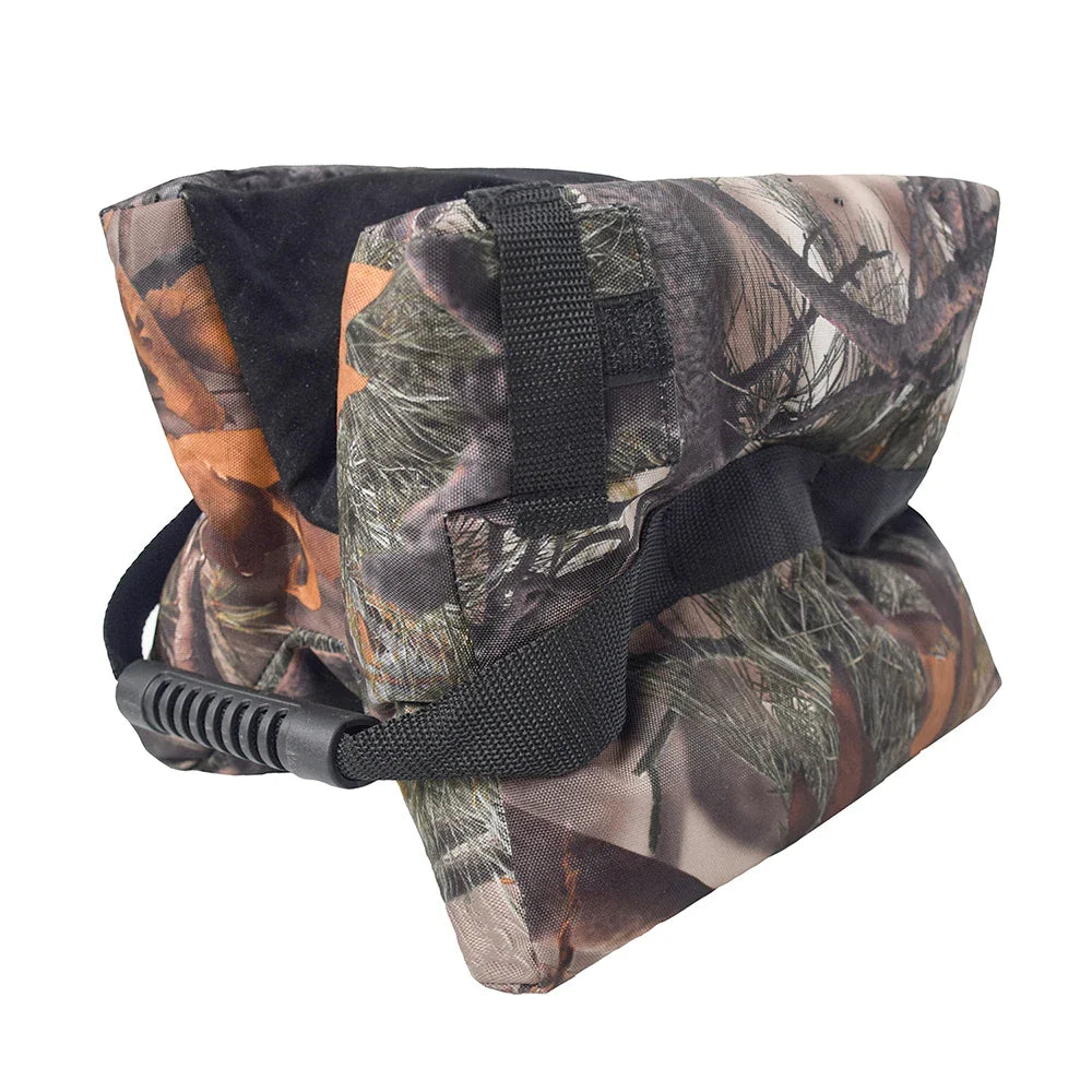 Outdoor Tactical Rifle Rest Sandbag Stand Bag – Hunting Shooting Bench Support Gun Holder for Target Sports (Unfilled)