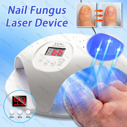 2-in-1 Fungal Nail Laser Device – Fast Repair for Toenail & Fingernail Fungus, Onychomycosis Treatment & Foot Care