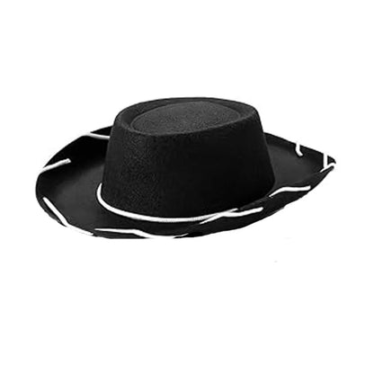 Adjustable Western Cowboy Hat for Kids – Felt Cosplay, Costume Prop, Cowgirl & Princess Party Hat