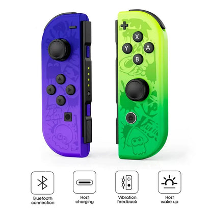 2025 New Bluetooth Joy-Con Gamepad for Switch — Wireless Controller with Turbo for Video Game Consoles