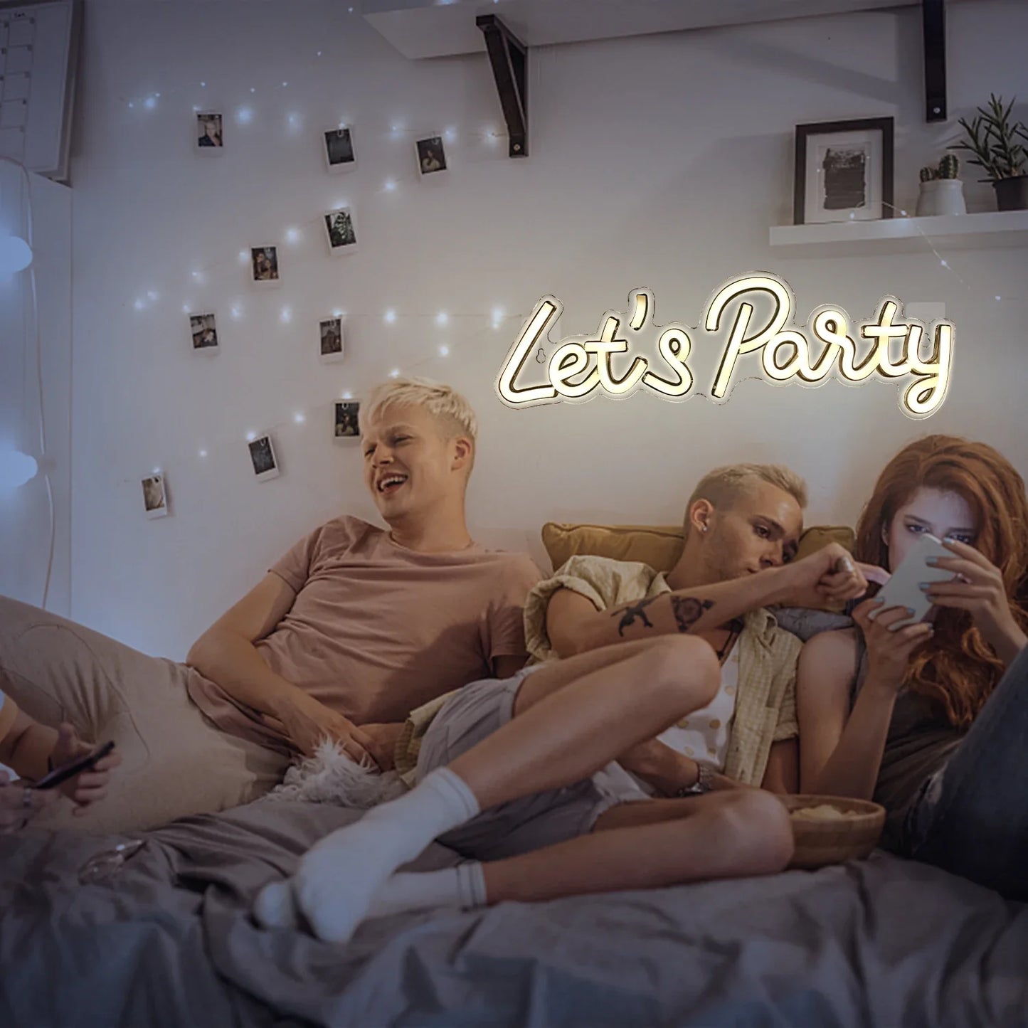 Better Together Neon LED Sign – Home, Wedding & Bar Wall Decor for Bedroom, Party & Gift
