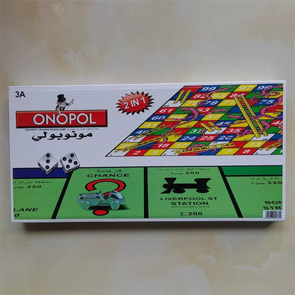 Classic Property Trading Board Game – Fast Dealing Family Party Game for Real Estate Strategy, Ages 8+ Tabletop Fun