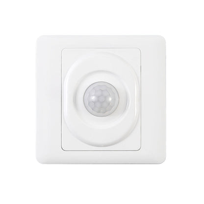 AC 220V LED PIR Motion Sensor Light Switch, Infrared Human Detection, Auto On/Off for Corridor & Staircase