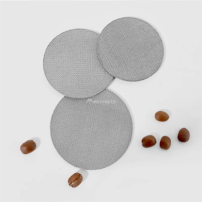 51/53/58mm Reusable Coffee Filter Screen – Heat Resistant Mesh Puck Screen for Espresso Machine Portafilter