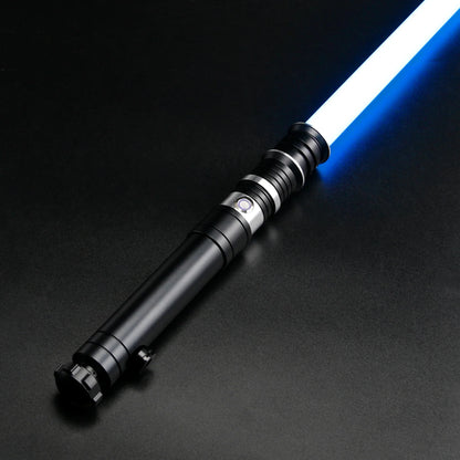 TXQSABER Heavy Dueling Lightsaber – Neo Pixel RGB Laser Saber with Metal Hilt, Smooth Swing Combat Cosplay Luminous Toy for Kids