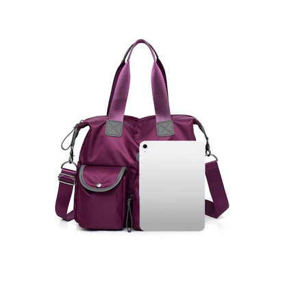 New Fashionable Minimalist Nylon Crossbody Bag - Waterproof, Multi-Functional, Large Capacity with Zipper for Women, Ideal for Travel