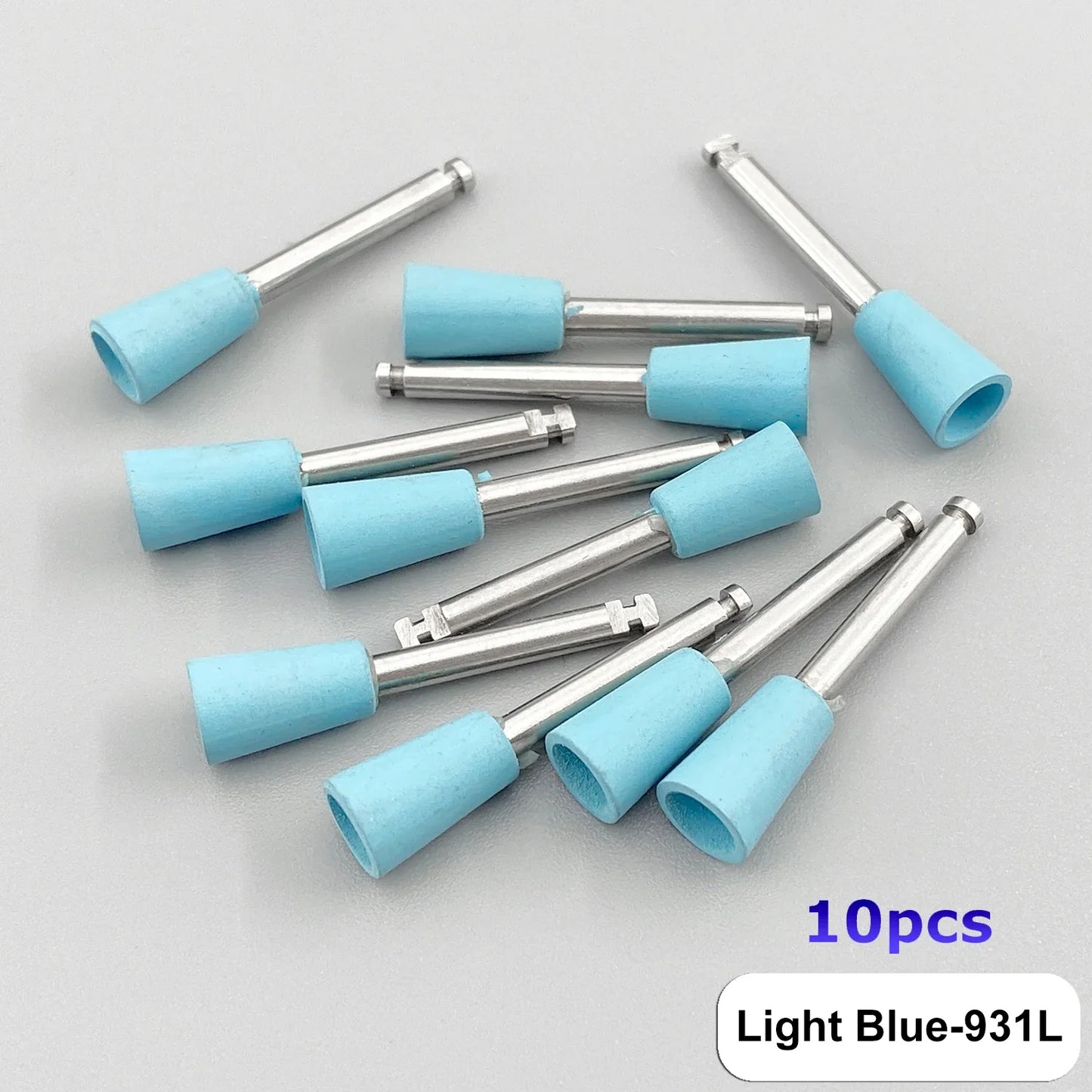 WELLCK Dental Silicone Grinding Heads – 12/10pcs Teeth Polisher for Low-Speed Dental Tools & Lab Use