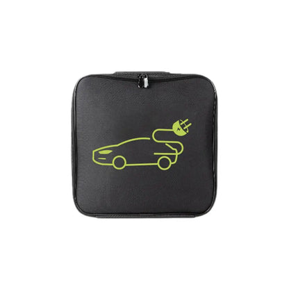 Electric Car Battery Jumper Cable Storage Bag – Waterproof EV Charger Gun Organizer for Charging Cables & Cords