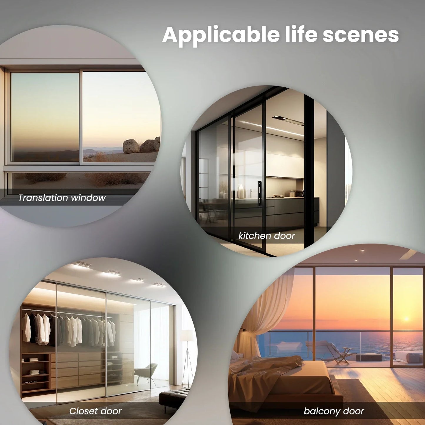 MOES Tuya ZigBee Smart Sliding Window Pusher – Automatic Opener & Closer, Solar Charging, App Remote Control, Alexa/Google Home Compatible