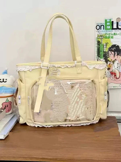 Ballet Girl Itabag – Large Capacity Two-Dimensional Crossbody Shoulder Bag, Gift for Women & Friends