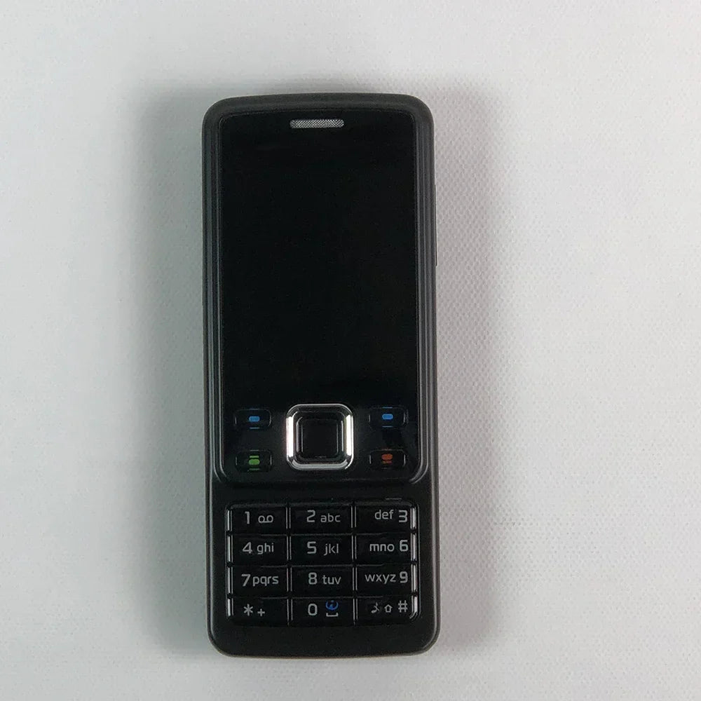 Original Nokia 6300 GSM 2G Mobile Phone – Bluetooth, Multi-Language Keyboard (Russian, Arabic, Hebrew, English), 2007 Used Cellphone