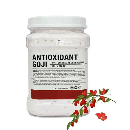 650g Arbutin Rose Jelly Peel-Off Face Mask Powder – Vitamin C Hyaluronic Acid & 24K Gold Mud Skin Care Mask