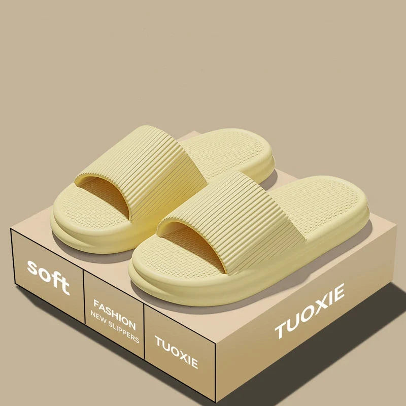 Unisex EVA Summer Slippers – Soft Non-Slip Home & Bathroom Slides for Men & Women, Comfortable Beach & Outdoor Sandals