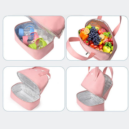 Double-Layer Breast Milk Storage Bag – Insulated Breastfeeding Cooler for Fresh Preservation, Maternity Pump Travel Bag
