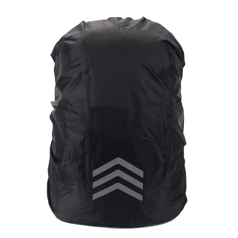 Outdoor Reflective Backpack Rain Cover – Waterproof Safety Cover for Cycling, Hiking & Climbing, Fits 18-45L Bags