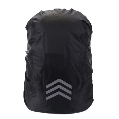 Outdoor Reflective Backpack Rain Cover – Waterproof Safety Cover for Cycling, Hiking & Climbing, Fits 18-45L Bags