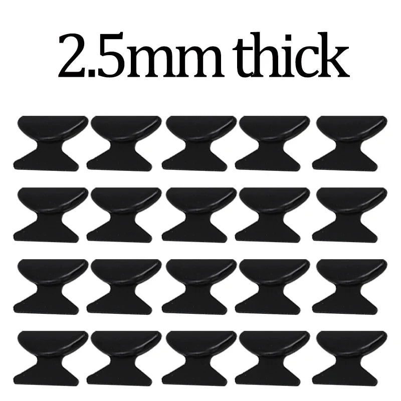 Transparent Anti-Slip Glasses Nose Pads - Self-Adhesive, Long-Lasting Nose Holders for Eyeglasses & Spectacles
