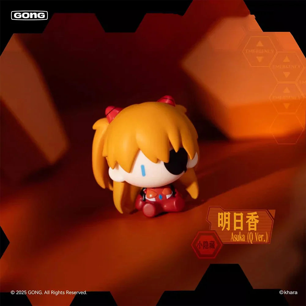 Genuine Neon Genesis Evangelion Blind Box Figure – Ultra-Mini Magnetic Shinji Ikari Refrigerator Decor Gift