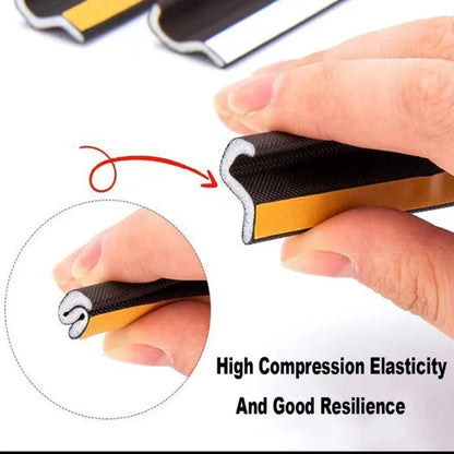 New 40M Acoustic Foam Window Sealing Strip – Soundproof S-Shaped Weather Stripping for Doors & Casement Windows