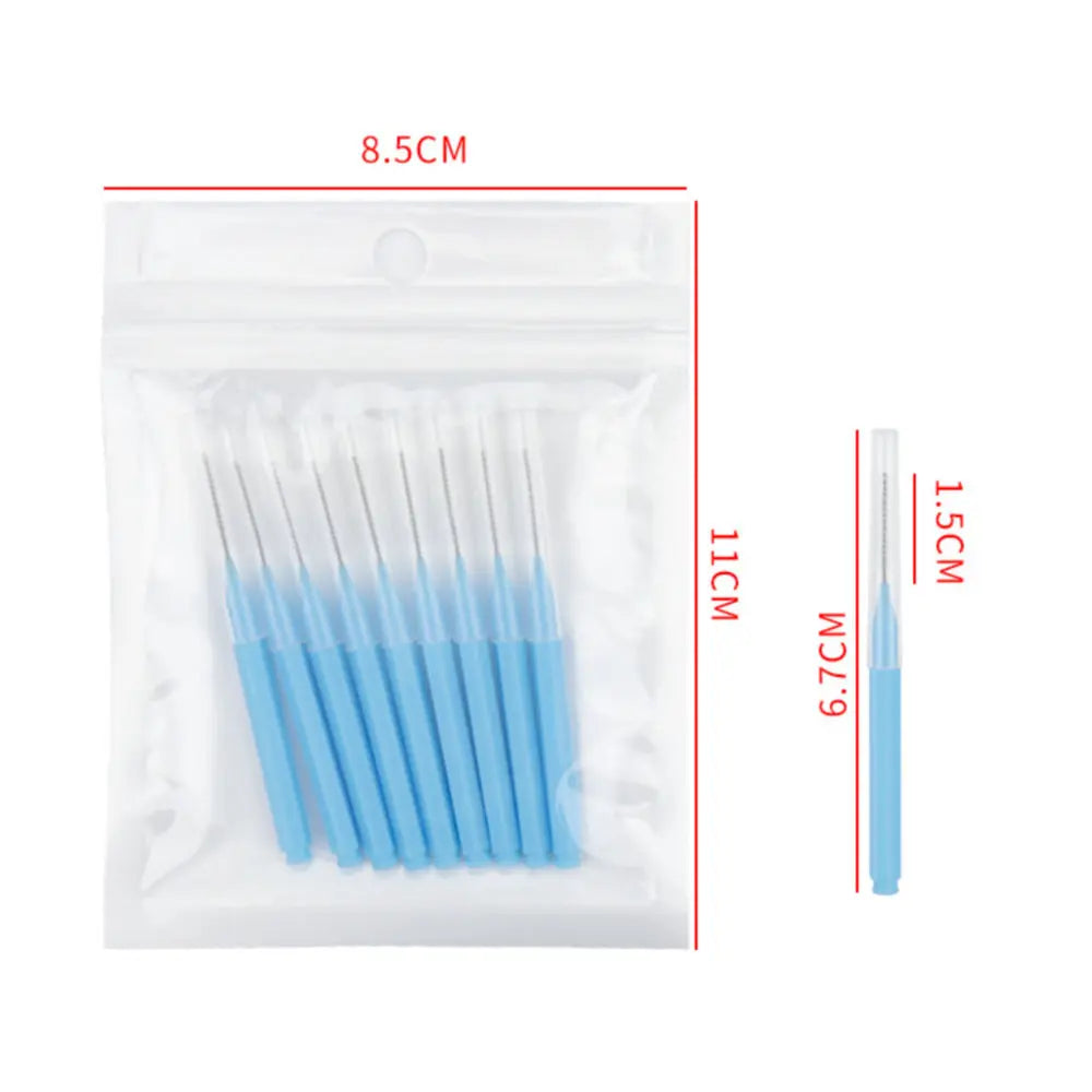 10/20/50PCS Mini Eyebrow & Lash Brushes – Disposable Bendable Brow Perm & Micro Eyelash Applicator Tools