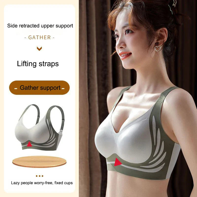 Seamless Push-Up Angel Wings Bra Set for Women – Soft Wireless Comfortable Breathable Lingerie (1 or 2 Pack)