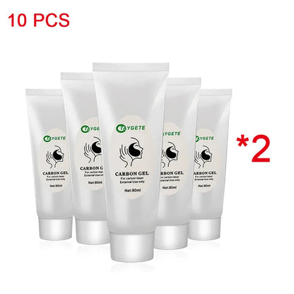 Carbon Cream Black Gel for ND YAG Laser – Skin Peeling, Rejuvenation, Whitening & Deep Cleansing Face Cream