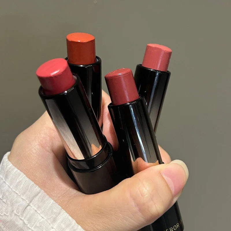 Low Saturation Mirror Water Light Lip Gloss – Moisturizing Russet Nude Lip Tint for Natural Makeup