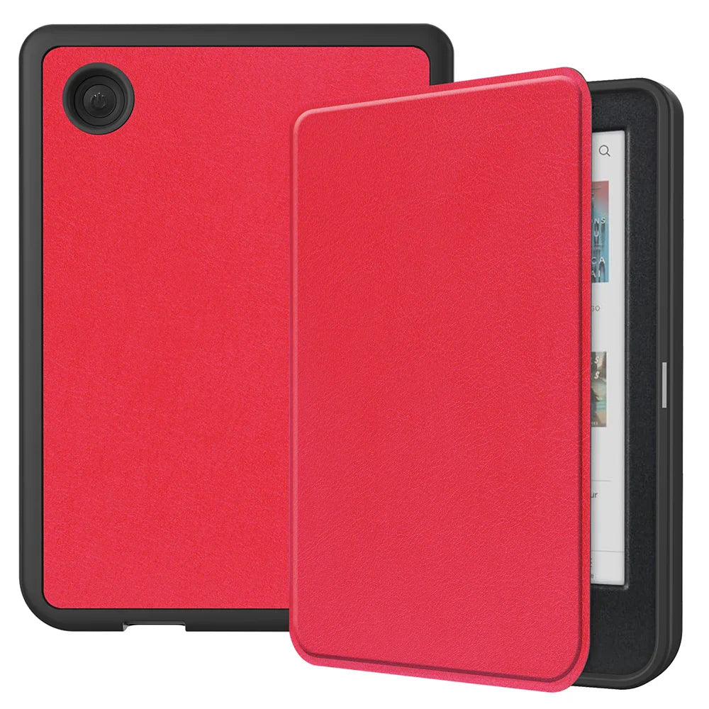 Smart Case for Kobo Clara Colour/BW/2E – Multi-Folding Stand, Magnetic Cover, Soft Back, Auto Sleep/Wake