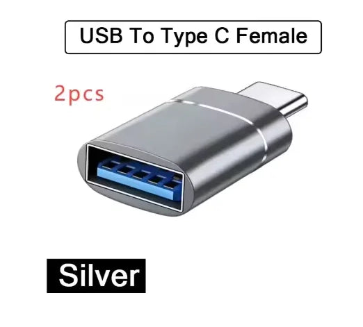 USB 3.0 to USB-C OTG Adapter – Type-C Male to USB 3.0 Female Converter for PC, Laptop, Mac & Xiaomi Smartphones