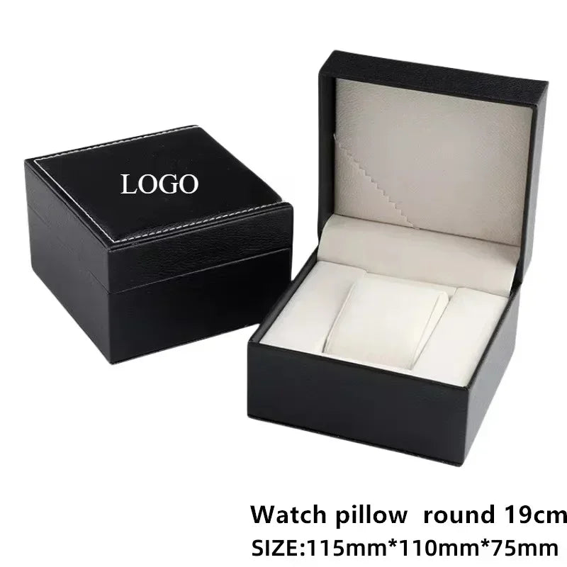 Custom Logo Watch Storage Box – Professional Packaging Case for Business, Transport & Personal Gift Use