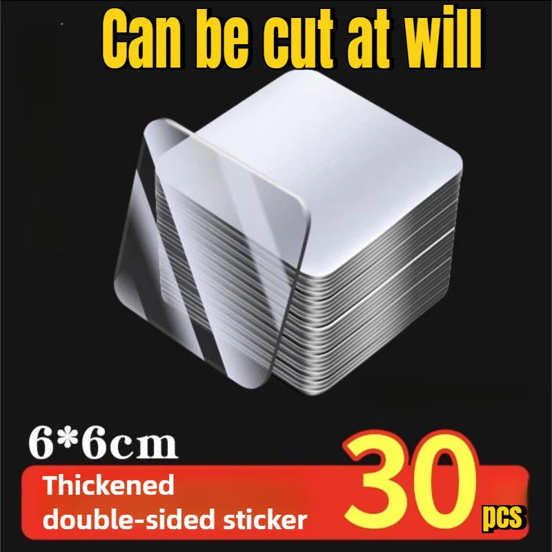 Double-Sided Nano Adhesive Tape – Reusable Super Strong Transparent Waterproof Wall Mount Sticker