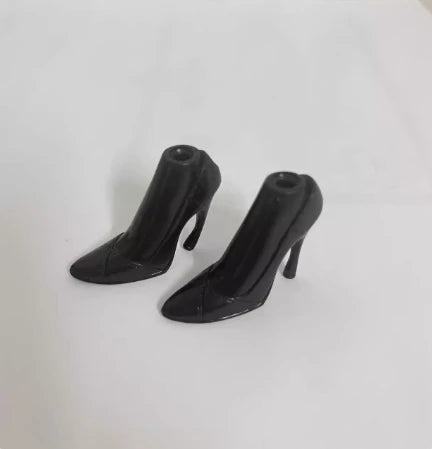 Assorted Doll Shoes Set — Sneakers, High-Heels & Boots Plastic Shoes for Girls’ Doll Accessories