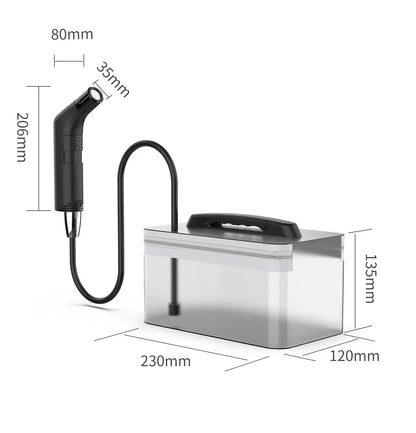 Wower Portable Electric Bidet for Personal Hygiene – 2.3L Rechargeable Shattaf Travel & Camping Bidet Shower Sprayer
