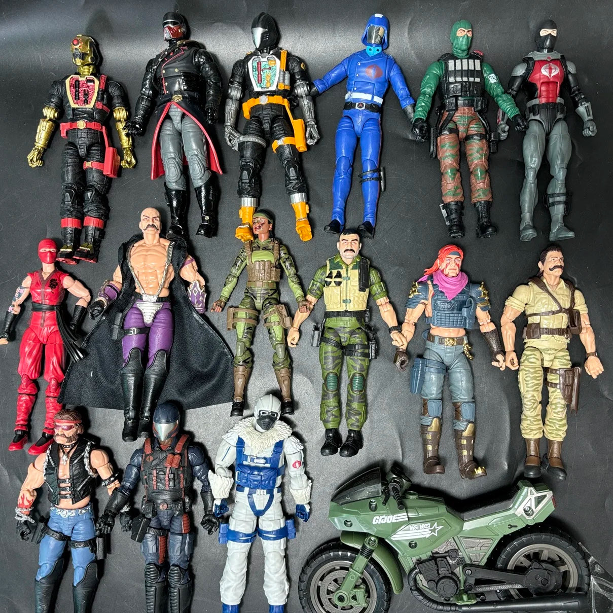 G.I. Joe Classified 6" Action Figures – Dr. Mindbender, Snake Eyes, Dreadnok Torch & Zandar Toy Gift