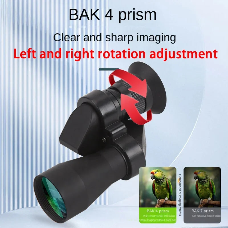 High-Definition Monocular Telescope - High Magnification Zoom for Hunting, Camping & Outdoor Activities