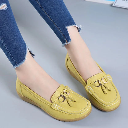 Women’s Slip-On Loafers – Casual Ballet Flats & Moccasins, Flat Shoes for Women, Comfortable Sneakers ( Zapatos Mujer )