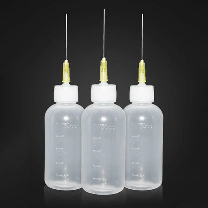 50ML Plastic Alcohol Dispenser Bottle – For Rosin, Solder Flux Paste, PCB Cleaning & Phone Welding Repair Tools