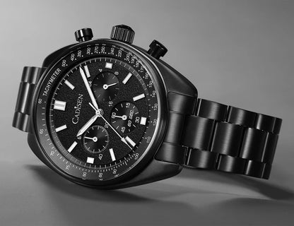 CADISEN 2024 Men’s Quartz Business Watch — VD53 Luxury Chronograph Timepiece for Men