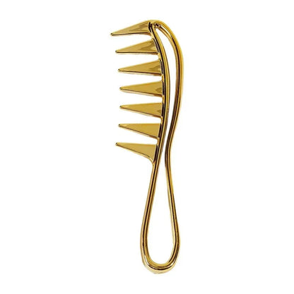 Wide Tooth Shark Plastic Comb for Men - Barber Styling & Hairdressing Tool, Ideal for Clipping, Curling, and Scalp Massage