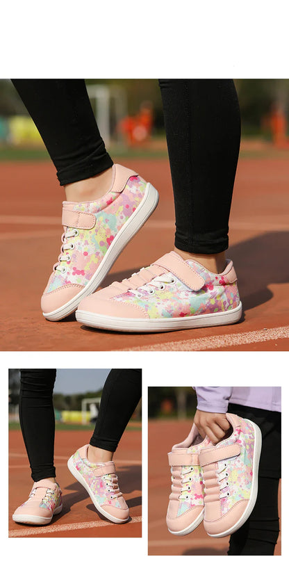 Children’s Wide Barefoot Shoes – Anti-Slip Zero-Drop Sport Sneakers for Boys & Girls