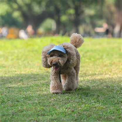 Adjustable Pet Dog Baseball Cap – Cute Travel Sun Visor Hat with Ear Holes | Outdoor Breathable Sport Pet Cap for Dogs