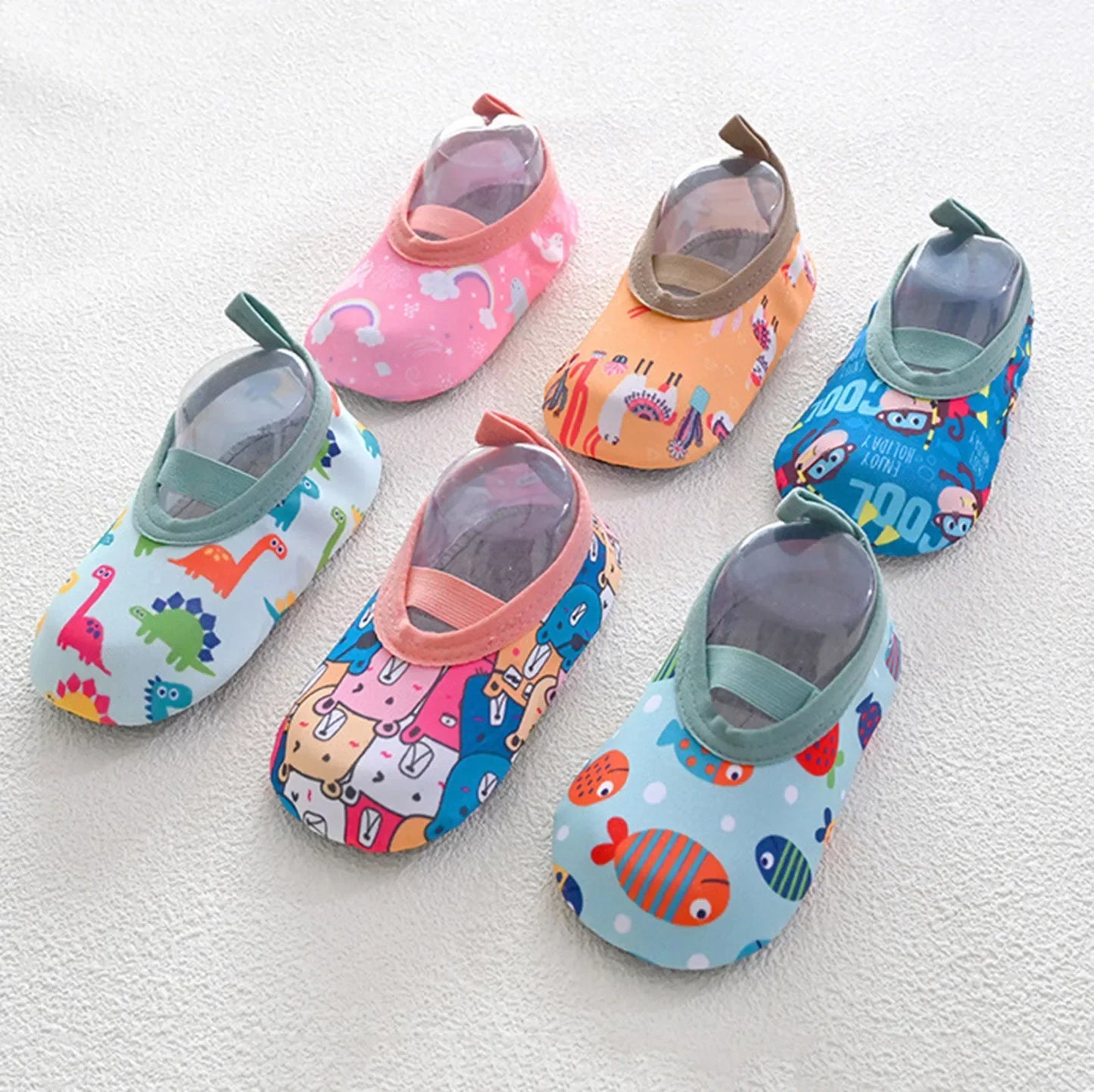 Kids Beach Water Shoes — Boys & Girls Aqua Sneakers for Swimming, Surfing, Diving & Outdoor Activities