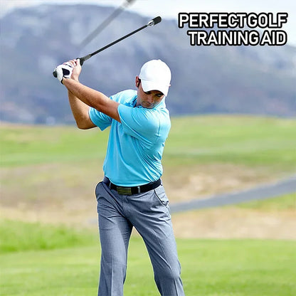 PGM Golf Swing Trainer – Indoor & Outdoor Practice Stick with Hand Grip TA031
