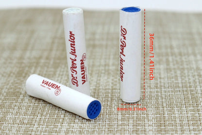 Vauen 8mm Activated Carbon Smoking Pipe Filters – Disposable Filter Accessories