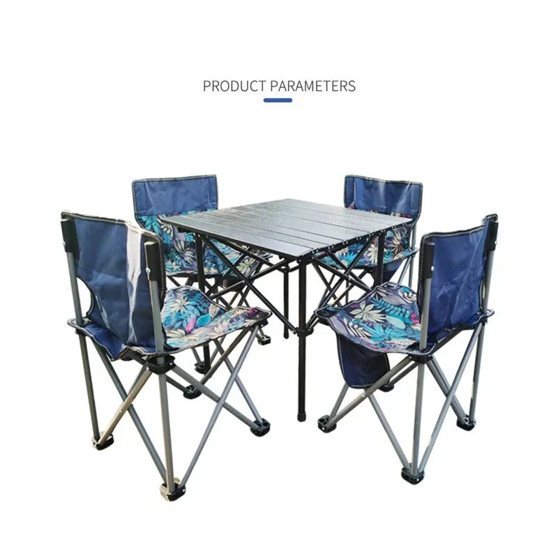 Outdoor Folding Chairs – Metal Camping & Fishing Chairs, Portable Hiking, Picnic, Beach, and Moon Sketching Stools for Tourists
