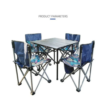 Outdoor Folding Chairs – Metal Camping & Fishing Chairs, Portable Hiking, Picnic, Beach, and Moon Sketching Stools for Tourists