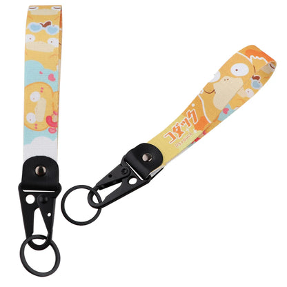 Anime Dinosaur Keychain Lanyard – Cute Car Keyring Toy Bag Pendant & Key Holder Gift