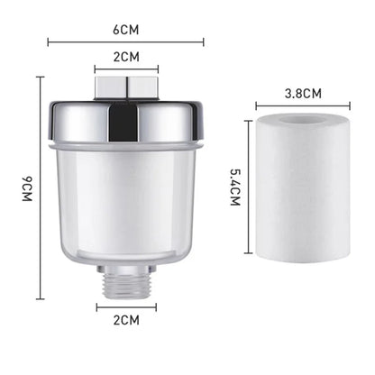 Universal Faucet Water Filter Kit - Kitchen, Bathroom, and Shower Purifier - High-Density PP Cotton Household Filtration Solution